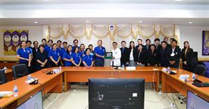 ต้อนรับคณะศึกษาดูงานจากมหาวิทยาลัยแม่โจ้