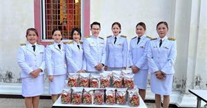 เข้าร่วมกิจกรรมเฉลิมพระเกียรติพระบาทสมเด็จพระเจ้าอยู่หัว  เนื่องในโอกาสพระราชพิธีสมมงคลพระชนมายุ เท่าพระบาทสมเด็จพระพุทธยอดฟ้าจุฬาโลกมหราช  สมเด็จพระปฐมบรมกษัตริยาธิราชแห่งพระราชวงศ์จักรี พุทธศักราช 2568 ในวันอังคาร ที่ 14 มกราคม 2568 ณ วิหารศรีโคมคำ จ.พะ